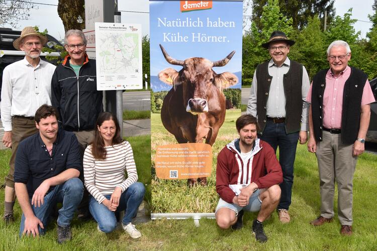 Eröffnung des Demeter-Wanderweges in Haldenwang 