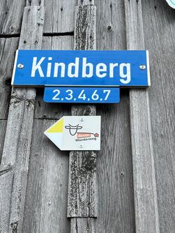 Kindberg Wegweiser Stadel